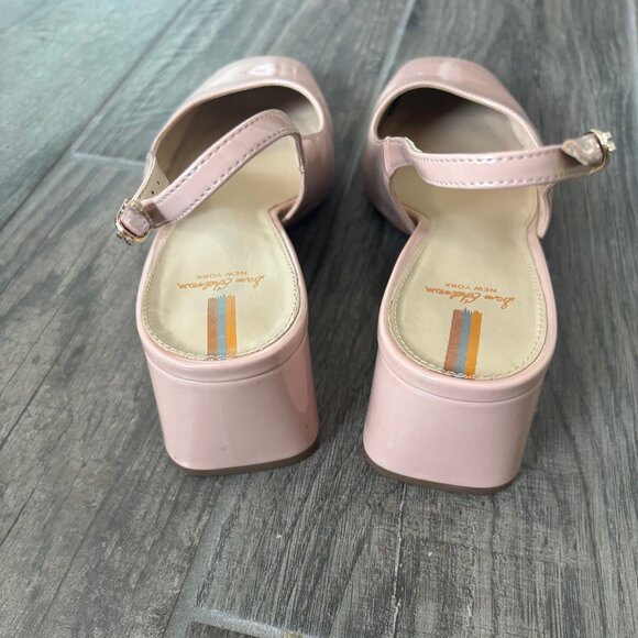 Sam Edelman Terra Slingback Block Heel size 9.5 Blush Color - Picture 4 of 4